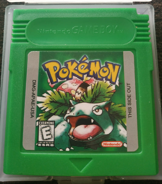 Pokémon Green – English Fan Translation of the Japan-Only Original | Custom Game Boy Cartridge