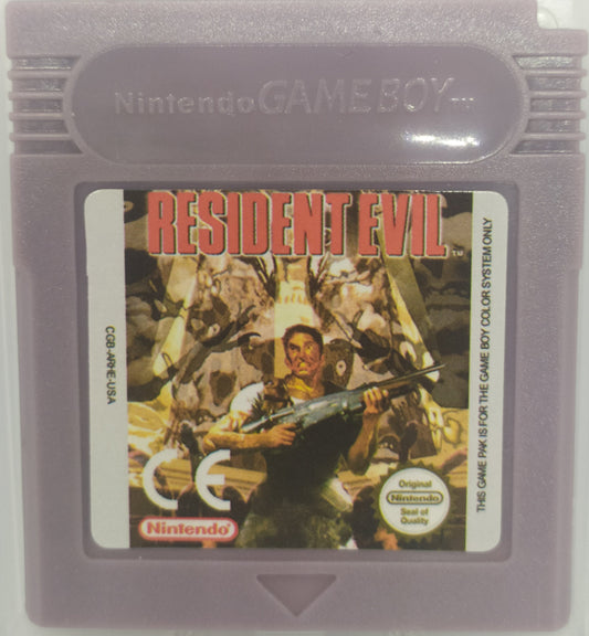 Resident Evil GBC – Cancelled 1999 Prototype, Final Build Preserved December 2025 | Custom Game Boy Color Cartridge