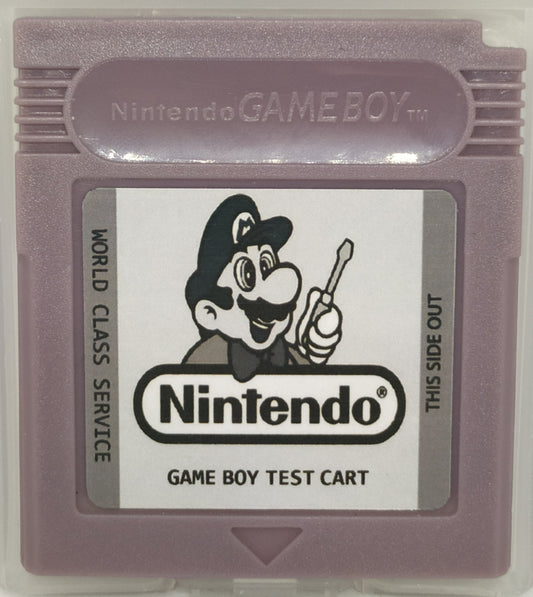 Game Boy World Class Service Test Cartridge – Screen, Sound & Button Diagnostics | GB