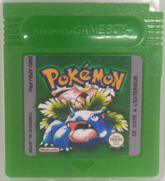 Pokémon Verte – Traduction Française de la Version Japonaise Exclusive sur Cartouche Game Boy