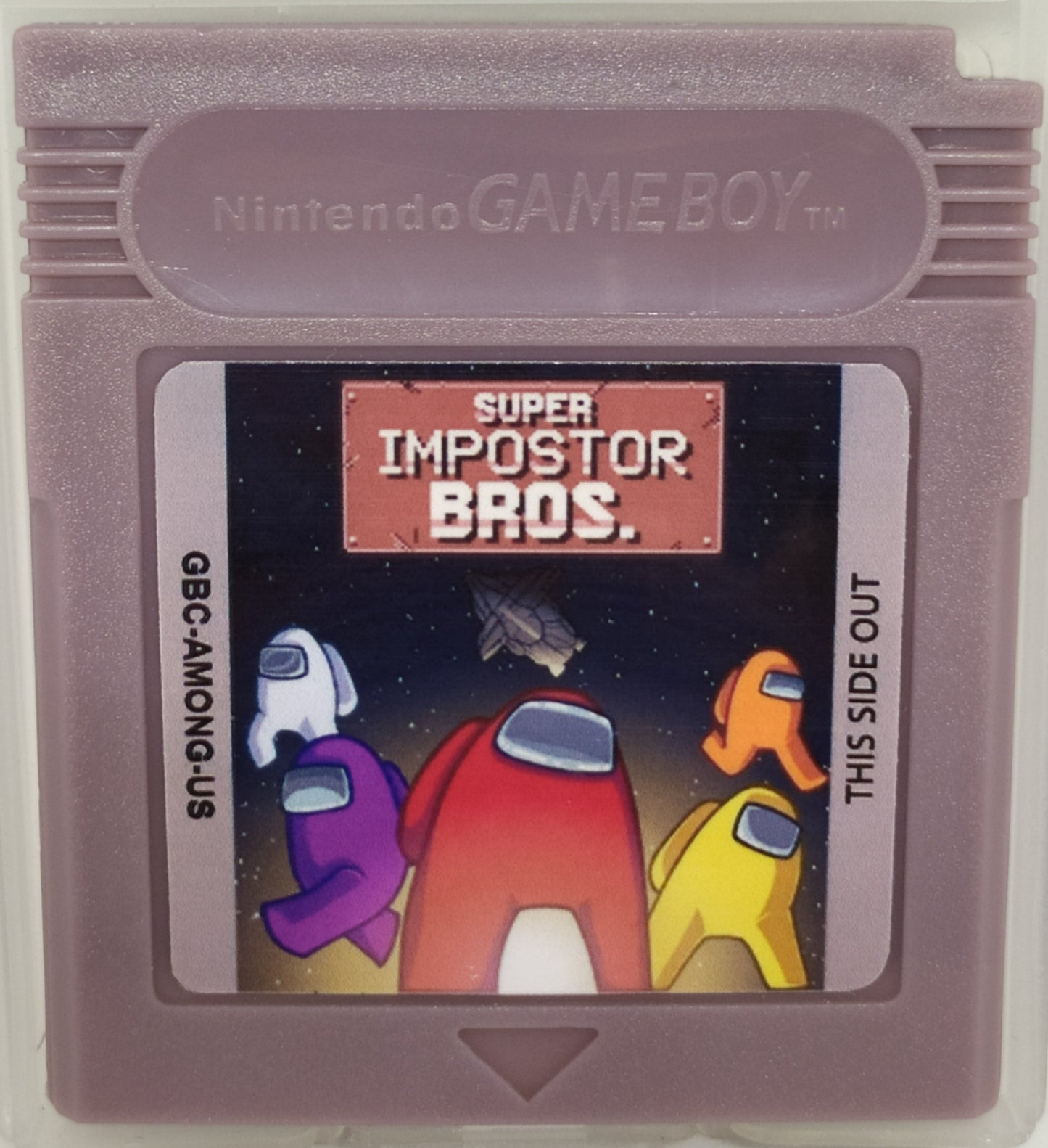 Super Impostor Bros – Among Us Game Boy Color Fangame, Platformer + Visual Novel | GB