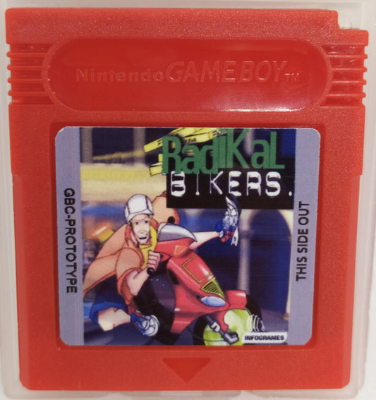 Radikal Bikers – Cancelled GBC Prototype, Pizza Racing Arcade Port | Game Boy Color