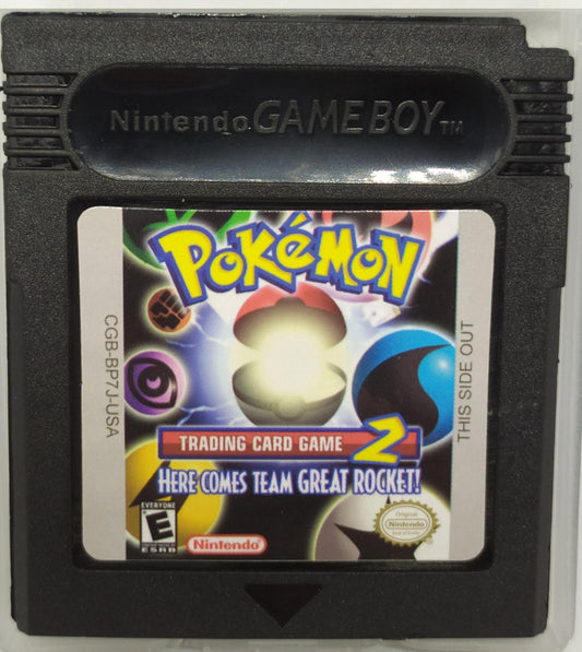 Pokémon Trading Card Game 2 – Japan-Only Sequel, English Fan Translation | Custom GBC Cartridge