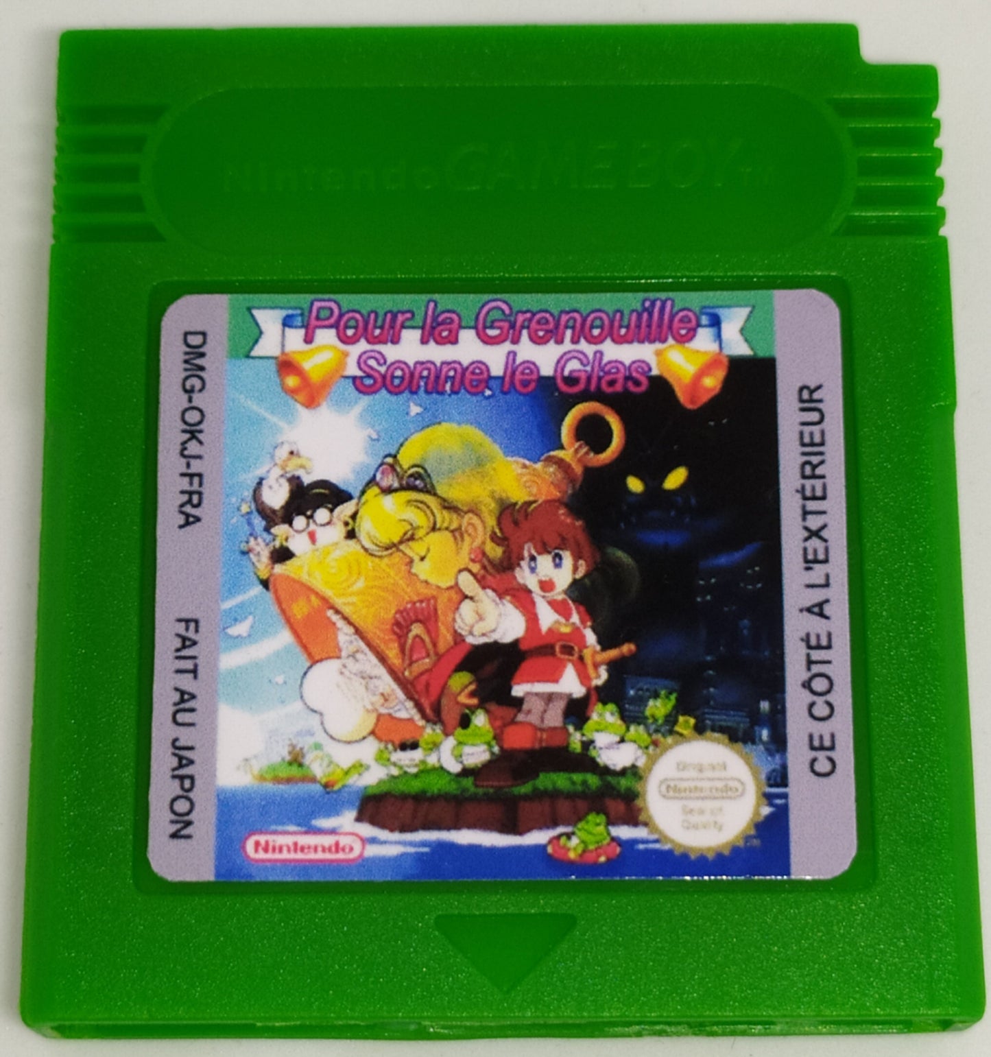 Pour la Grenouille Sonne le Glas – Traduction Française Complète pour Game Boy Cartouche