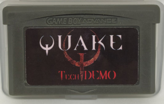 Quake GBA Tech Demo – Randy Linden's Impossible Full 3D Port, 2002 | Game Boy Advance