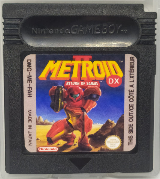 Metroid II DX – EJRTQ Full GBC Colorization of Return of Samus | Game Boy Color