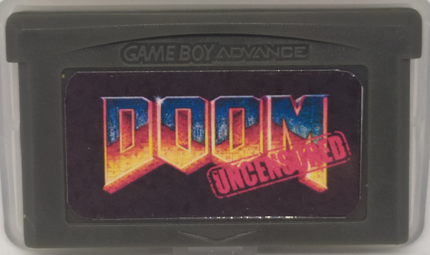 Doom GBA PC Total Conversion v1.7 – PrBoom Engine, Full PC Maps, Uncensored | GBA