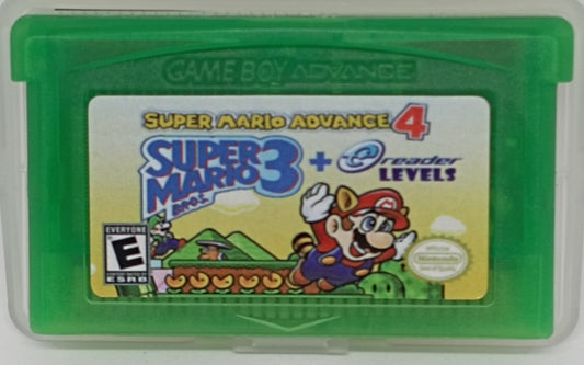 Super Mario Advance 4 + All 38 e-Reader Levels Unlocked | Game Boy Advance