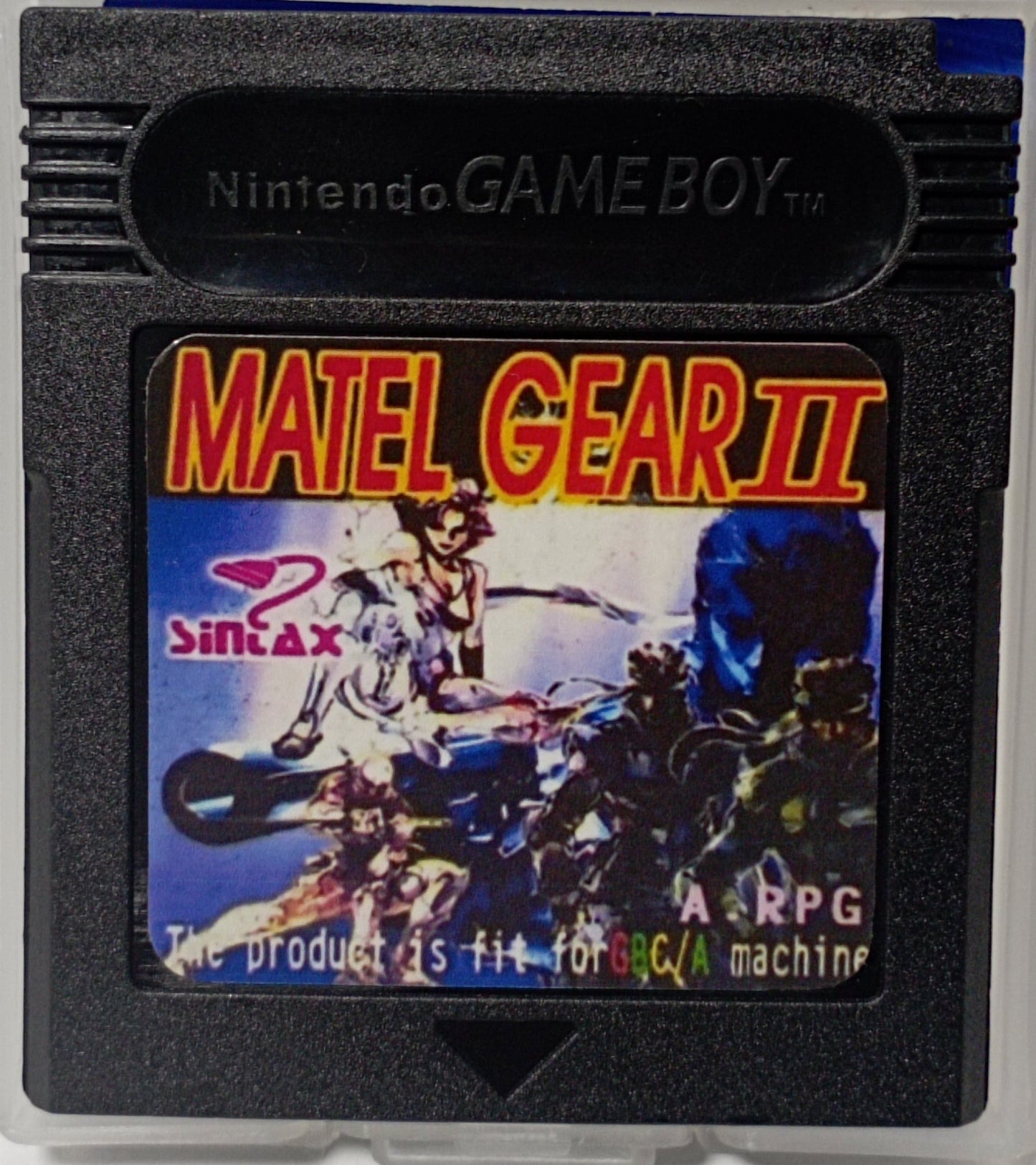 Matel Gear II – Sintax Unlicensed Metal Gear Beat-'em-Up RPG for GBC | Game Boy Color
