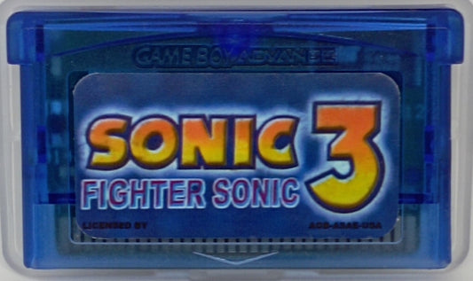 Sonic 3 Fighter Sonic – Sintax Unlicensed GBA Platformer, 6 Levels | Game Boy Advance