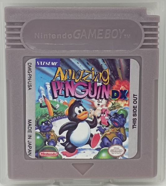 Amazing Penguin DX – Natsume's 1990 GB Arcade Classic in Full Color | Game Boy Color