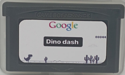 Google Dino Advance – Chrome No-Internet Game Port for Game Boy Advance | GBA