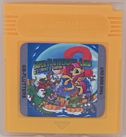 Super Fluttershy Land 2 – My Little Pony Game Boy Hack, Play as Fluttershy | Game Boy