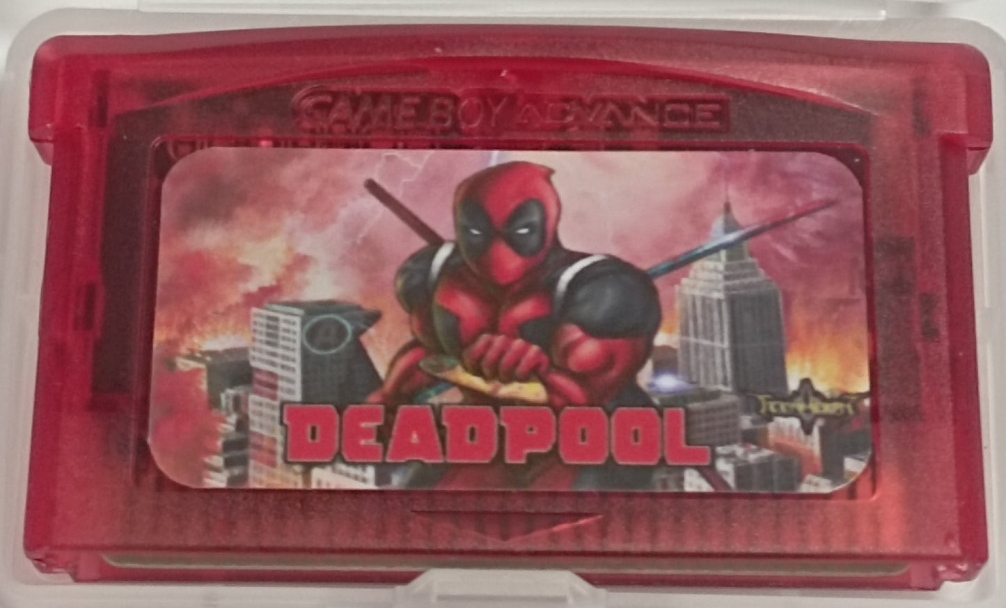 Deadpool GBA – Ninja Gaiden NES Hack with New Stages, Music & Cutscenes on GBA Cartridge