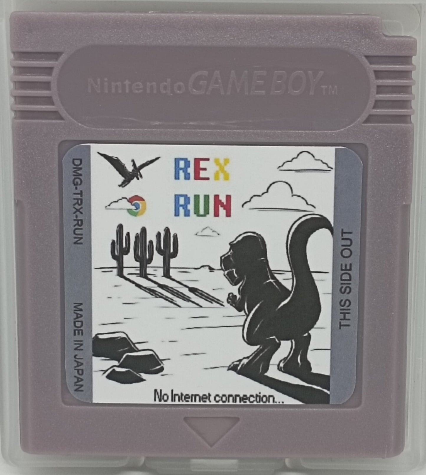 Google Dino Advance – Chrome No-Internet Game Port for Game Boy Advance | GBA