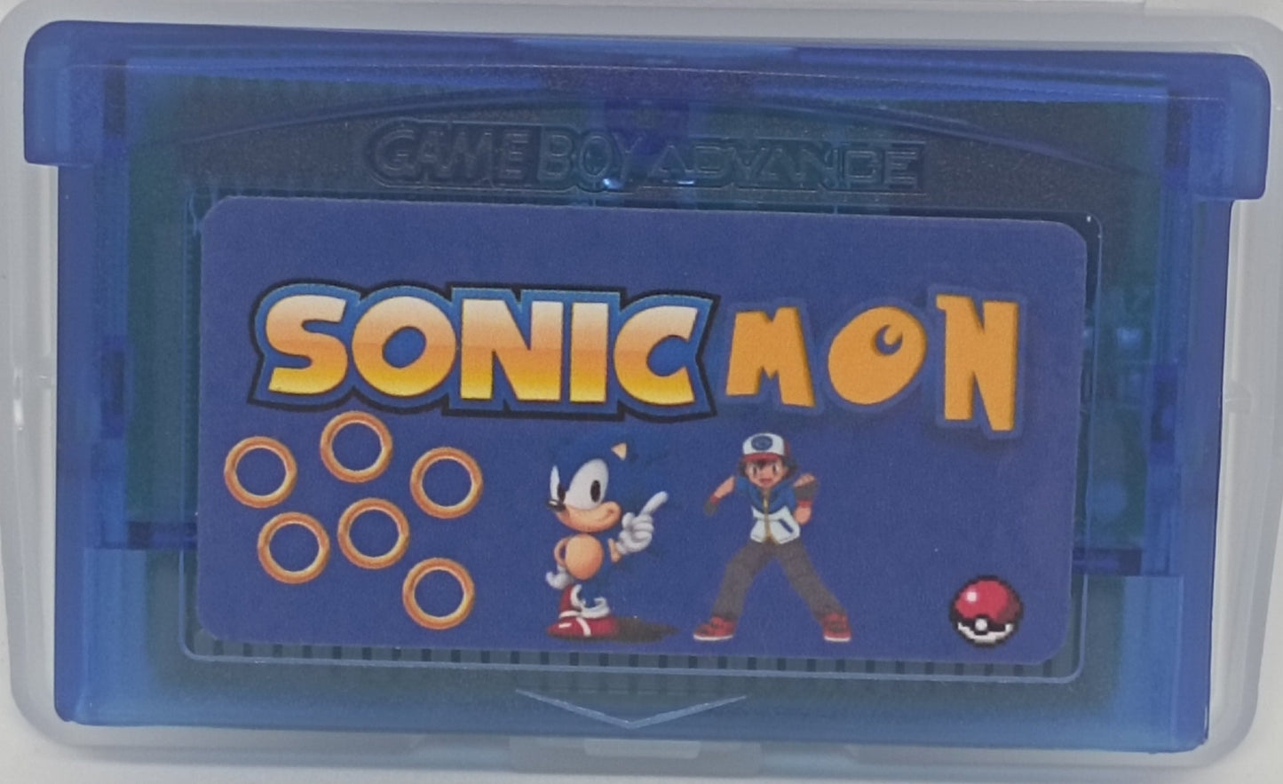 Sonicmon Fire Red – Catch Sonic Characters in a Pokémon Fire Red Hack | GBA Cartridge