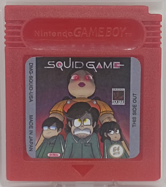Squid Game for Game Boy – All 6 Games, 3 Endings & Hard Mode | Homebrew Cartridge