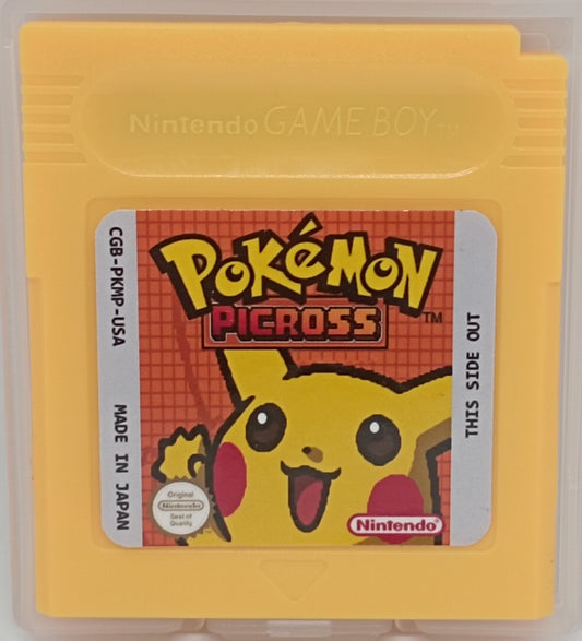 Pokémon Picross – Cancelled 1999 Game Boy Game, Leaked & Translated | Physical Cartridge
