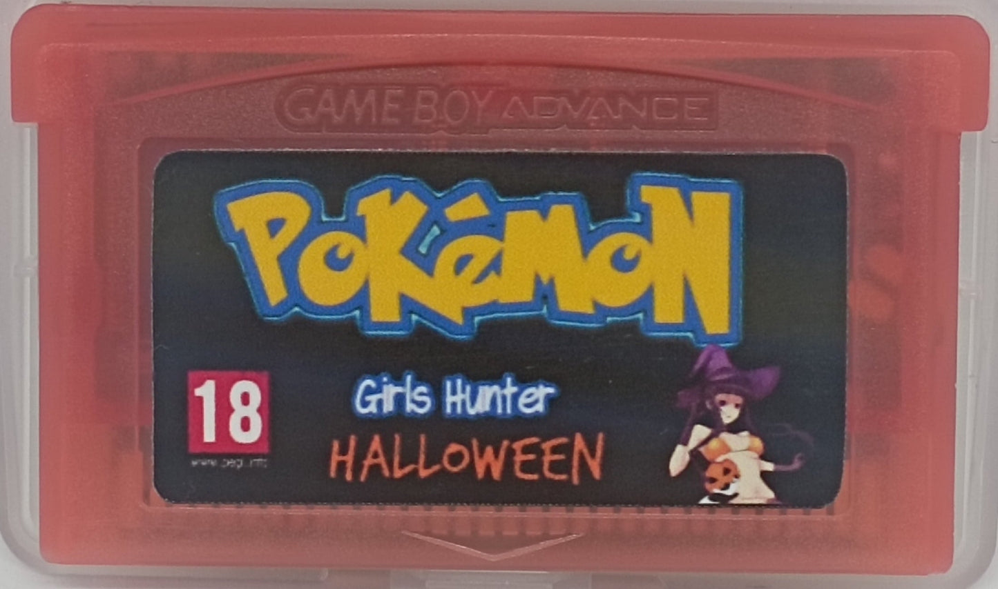Pokémon Girls Hunter Halloween – 18+ FireRed ROM Hack, Halloween Island, Spin-Off Entry | Custom GBA Cartridge