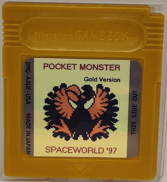 Pokémon Super Gold '97 – Spaceworld 1997 Data ROM Hack, Fan-Built from Leaked Beta | Custom Game Boy Cartridge