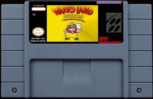 Wario Land SNES – Full Remake of Wario Land 1 on the Super Mario World Engine, NTSC | Custom SNES Cartridge