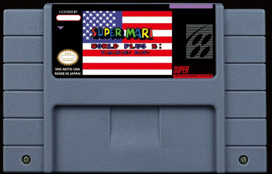 Super Mario World Plus 5: Training Days – Fifth Entry in the Plus Series, NTSC | Custom SNES Cartridge