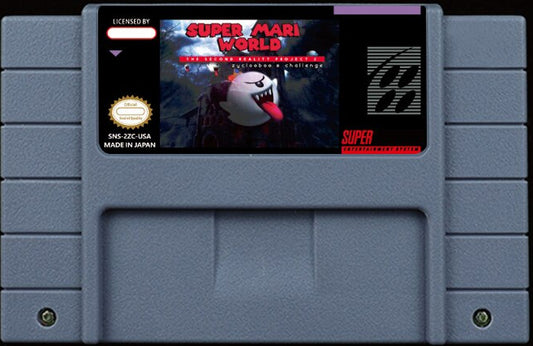 Super Mario World: The Second Reality Project 2 – Zycloboo's Challenge, 112 Exits | Custom SNES Cartridge NTSC