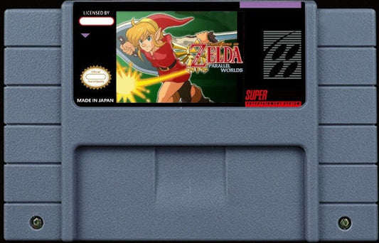 The Legend of Zelda: Parallel Worlds – Legendary Hardcore ALttP Hack, New Story & World | Custom SNES Cartridge NTSC