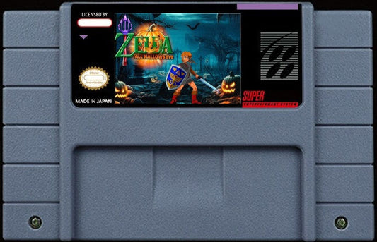 The Legend of Zelda: Allhallows Eve – Halloween ALttP Hack, New Overworlds & Dungeons | Custom SNES Cartridge NTSC